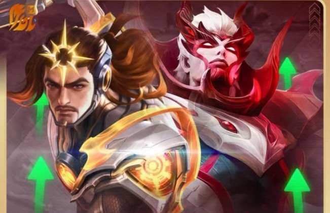 Ilustrasi karakter Hero Mobile Legends (ML). [Instagram]